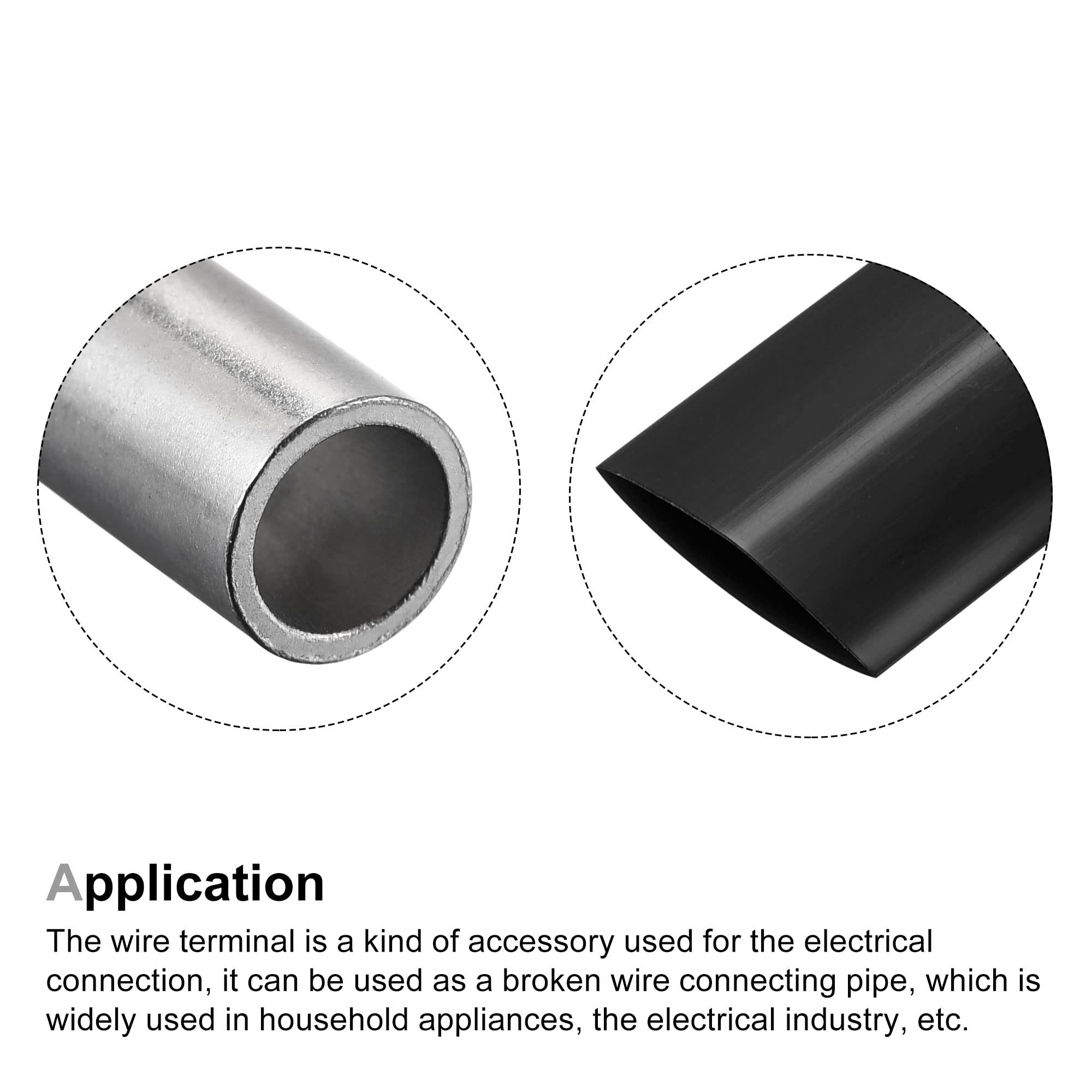 Mini Décapeur Thermique XCSOURCE Connecteur Gaine Thermorétractable Métal 100Pcs Cosses Isolés Electriques Étanche Anti Gaine Thermorétractable Etanche