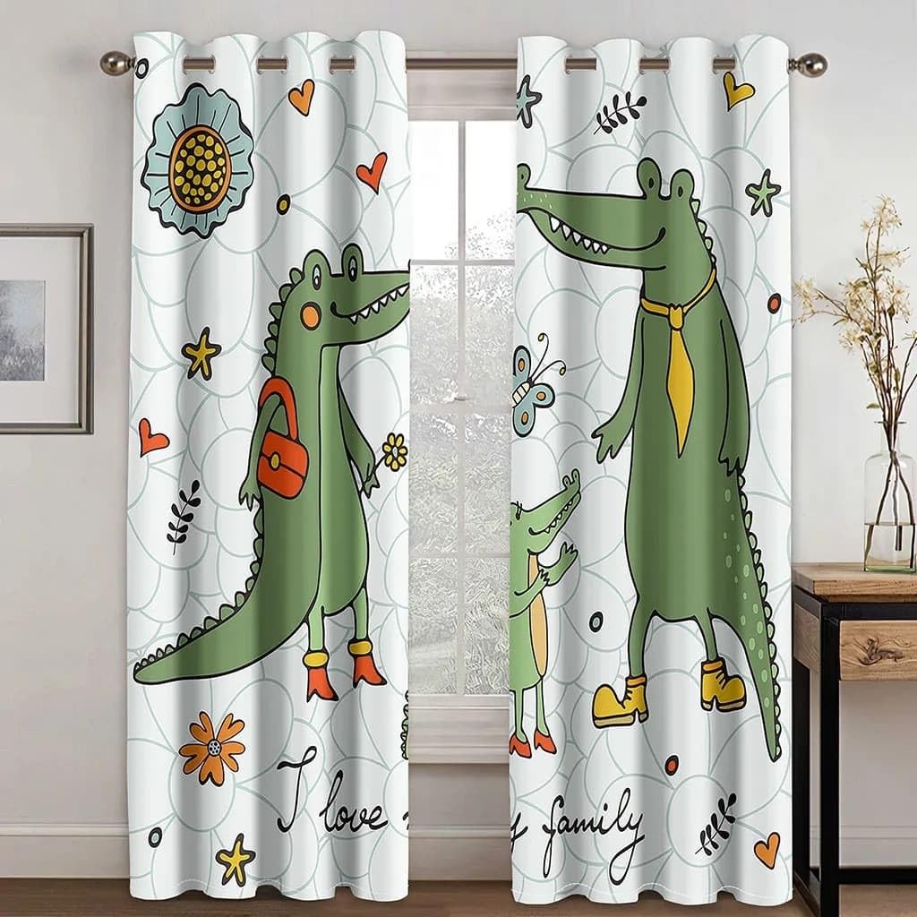 Rideau thermique à oeillets isolant crocodile 140x300