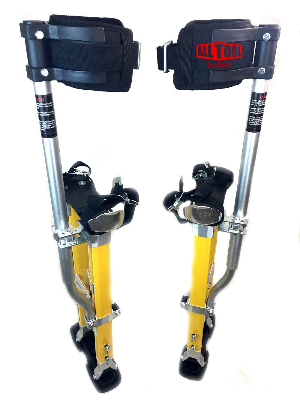 Stilts Drywall Tools Sur Pro SP Single Pole Magnesium Drywall Stilts 24