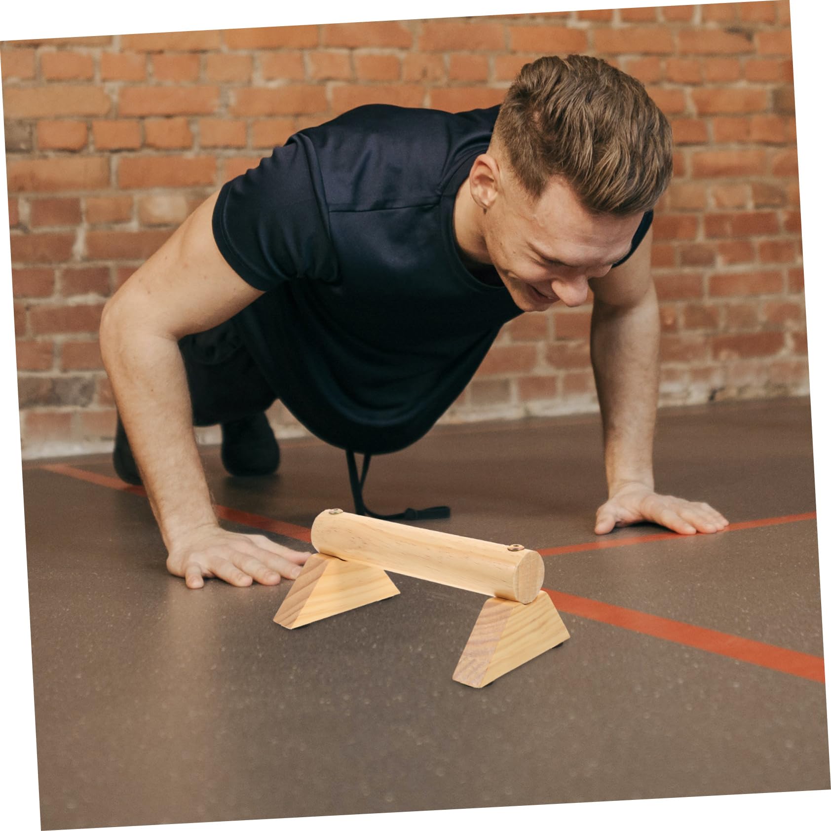 INOOMP Bars for Men Workout Machine Ab Exercise Equipment Handles Compact Home Fitness Tool