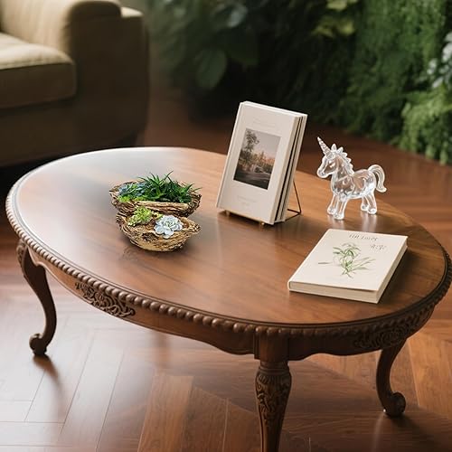 Miniatura 6 de Maceta artificial de madera flotante, maceta de resina para suculentas, pila de madera de imitación, maceta porosa de árbol bonsái, contenedor