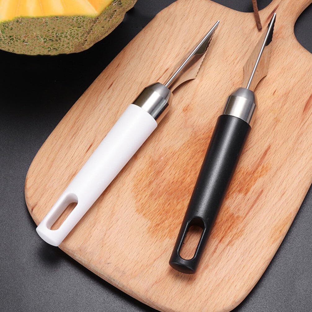 VILLCASE 2 Pcs V-Shaped Fruit Carving Knives, Stainless Steel Garnish Tools — Amazon image 8