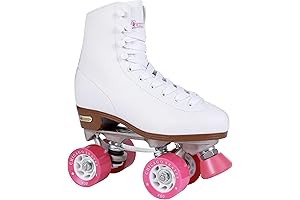 CHICAGO Skates Premium White Quad Roller Skates for Women Size 6 -...