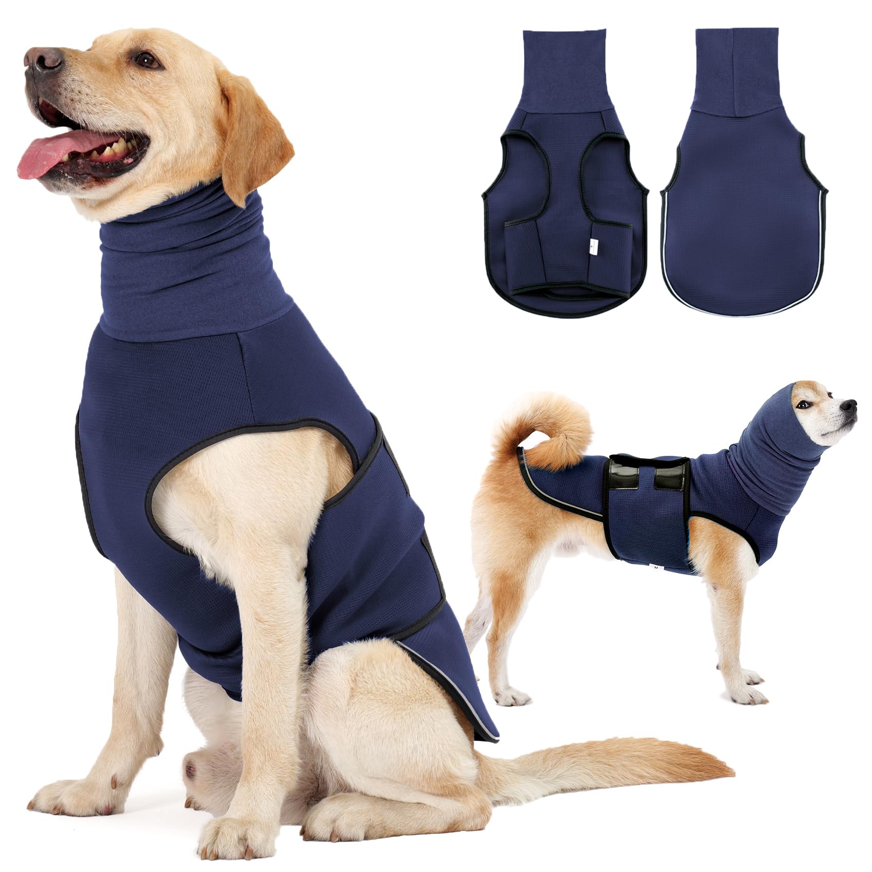 Hondenangstvest, Thunderjack Voor Grote Honden, Kalmerende Jas Met Capuchon Hondenangstjack Hondenhoodies Voor Lawaai M