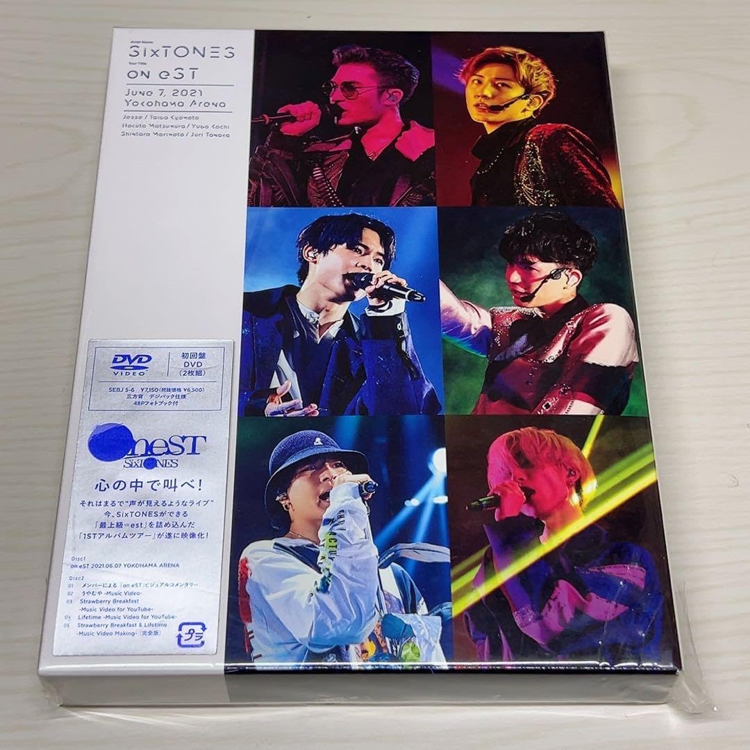Amazon.co.jp: sixtones on est 2dvd＋フォトブック 初回盤 : おもちゃ
