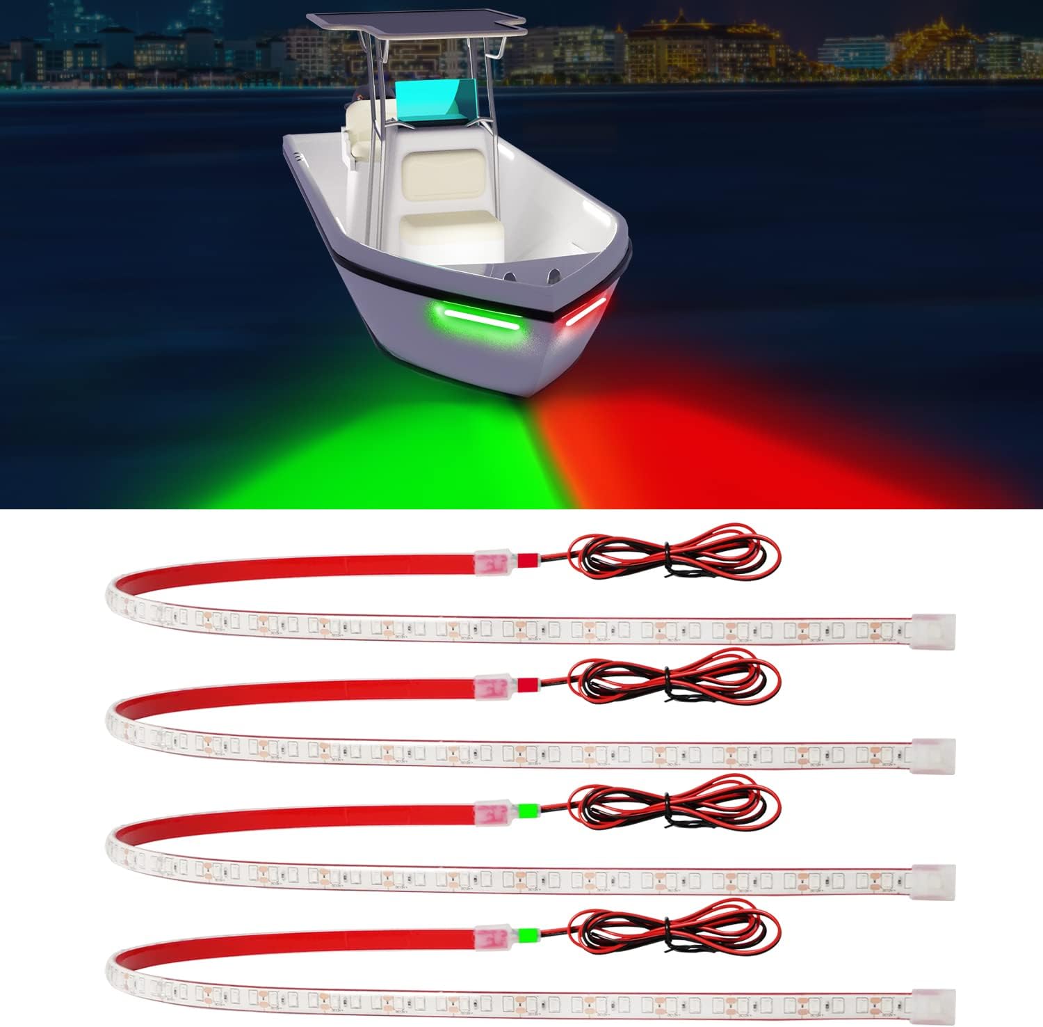 Boat Navigation Led Light Strip For Pontoon Boat,Jon Boat
