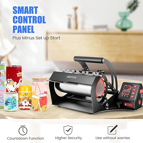 Miniatura 2 de Prensa para vasos, prensa para tazas de 10 a 30 onzas, sublimación recta, delgada, transferencia de calor, 30 onzas, 20 onzas, 16 onzas, 15 onzas,