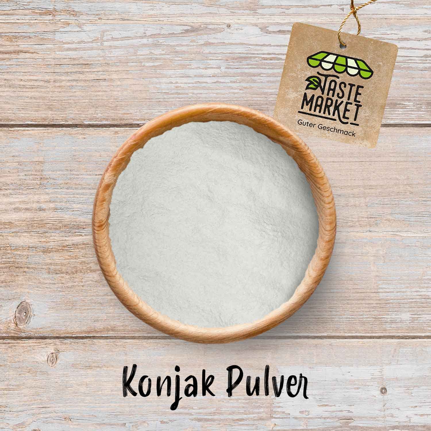 1 kg Konjak Pulver | Glucomannan | natürliches Pulver | vegan | Low Carb