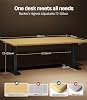 MAIDeSITe S2 Pro Height-Adjustable Desk (160 x 80 cm) Height-Adjustable Electric Bar Table Energy Efficient Whisper-Quiet Dual Motor Load Capacity 160 kg with Collision Protection Function
