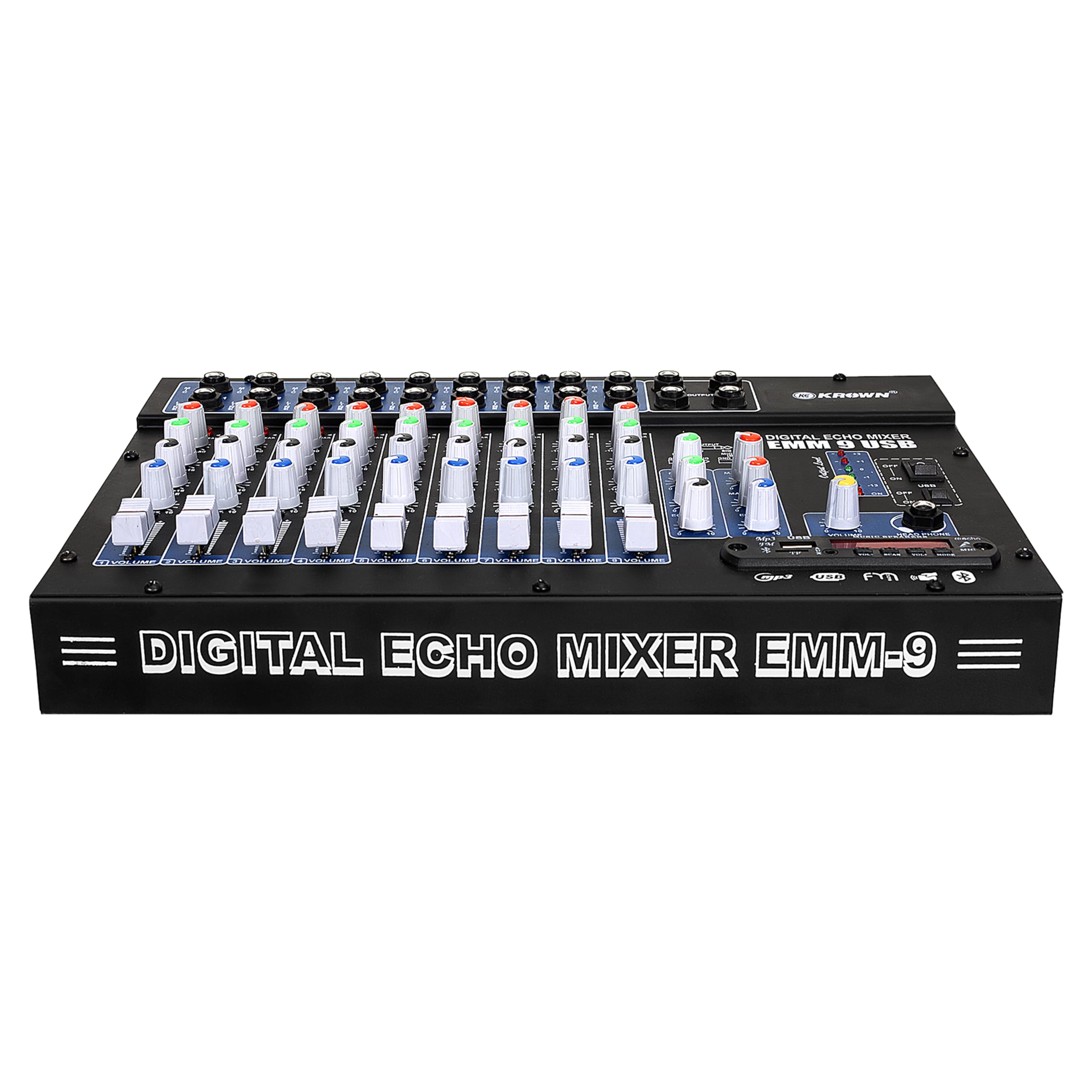 Professional Digital Audio Mixer with Echo Effects - Ideal for DJs
