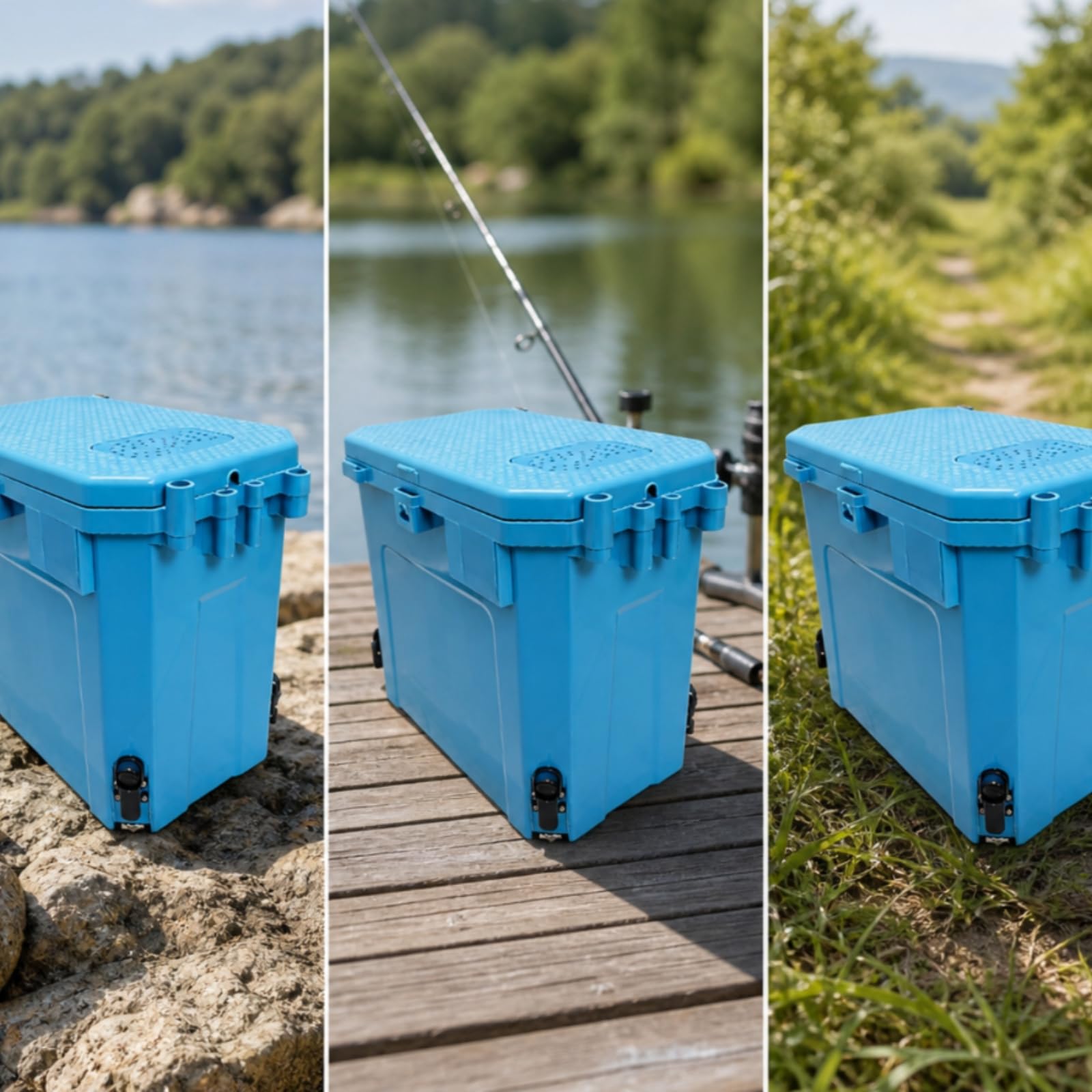 Caja Pesca con Patas Compacta