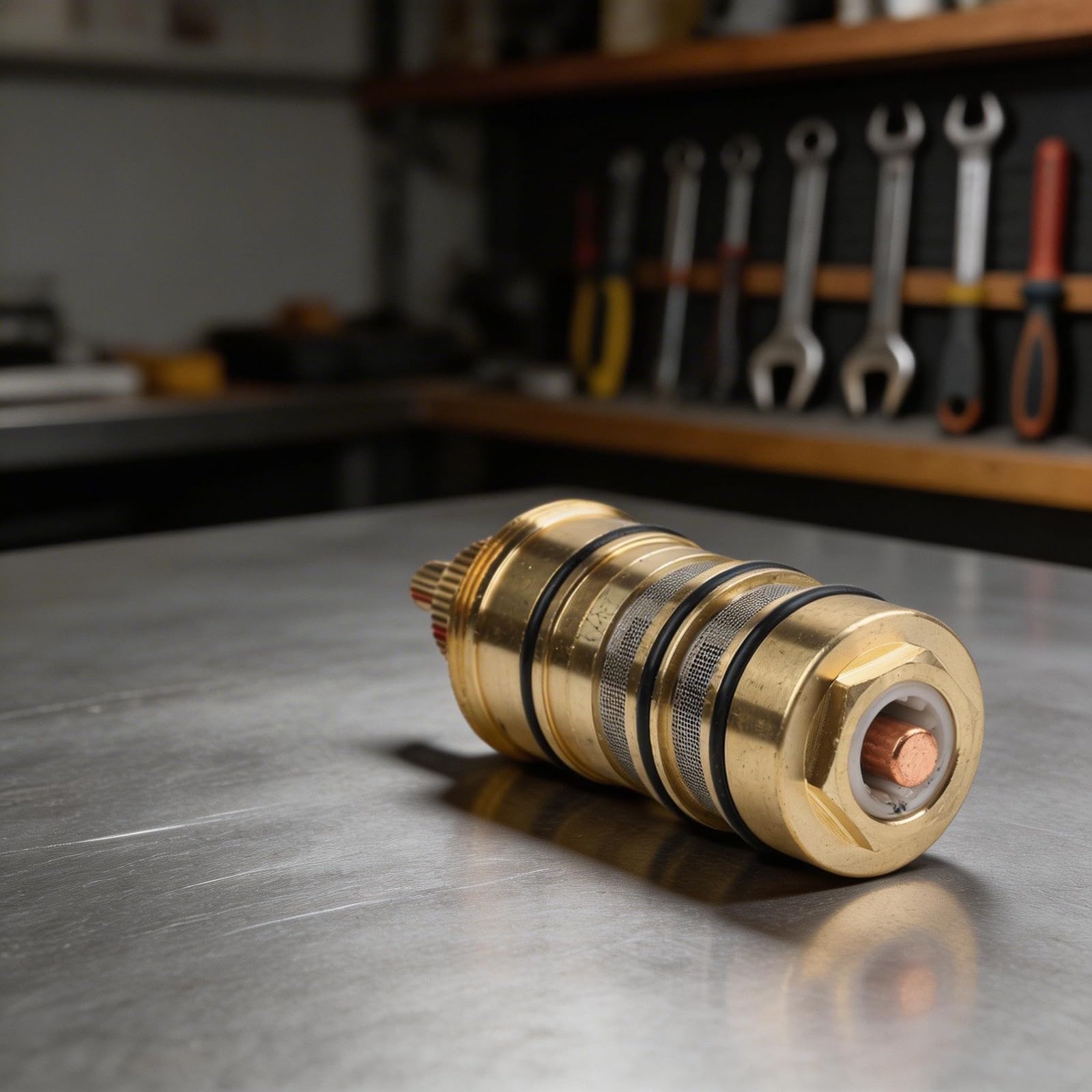 FACAIIO Per 130156 3/4 "Exact Temp cartuccia termostatica, valvola doccia in ottone per kit di ricambio con controllo preciso della temperatura