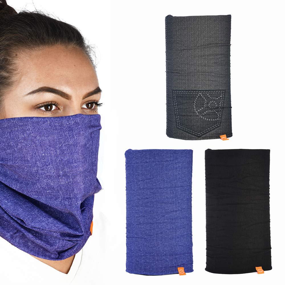 Oxford Comfy Motorcycle Balaclava Neck Tube Bike Winter Thermal Wear Jeans
