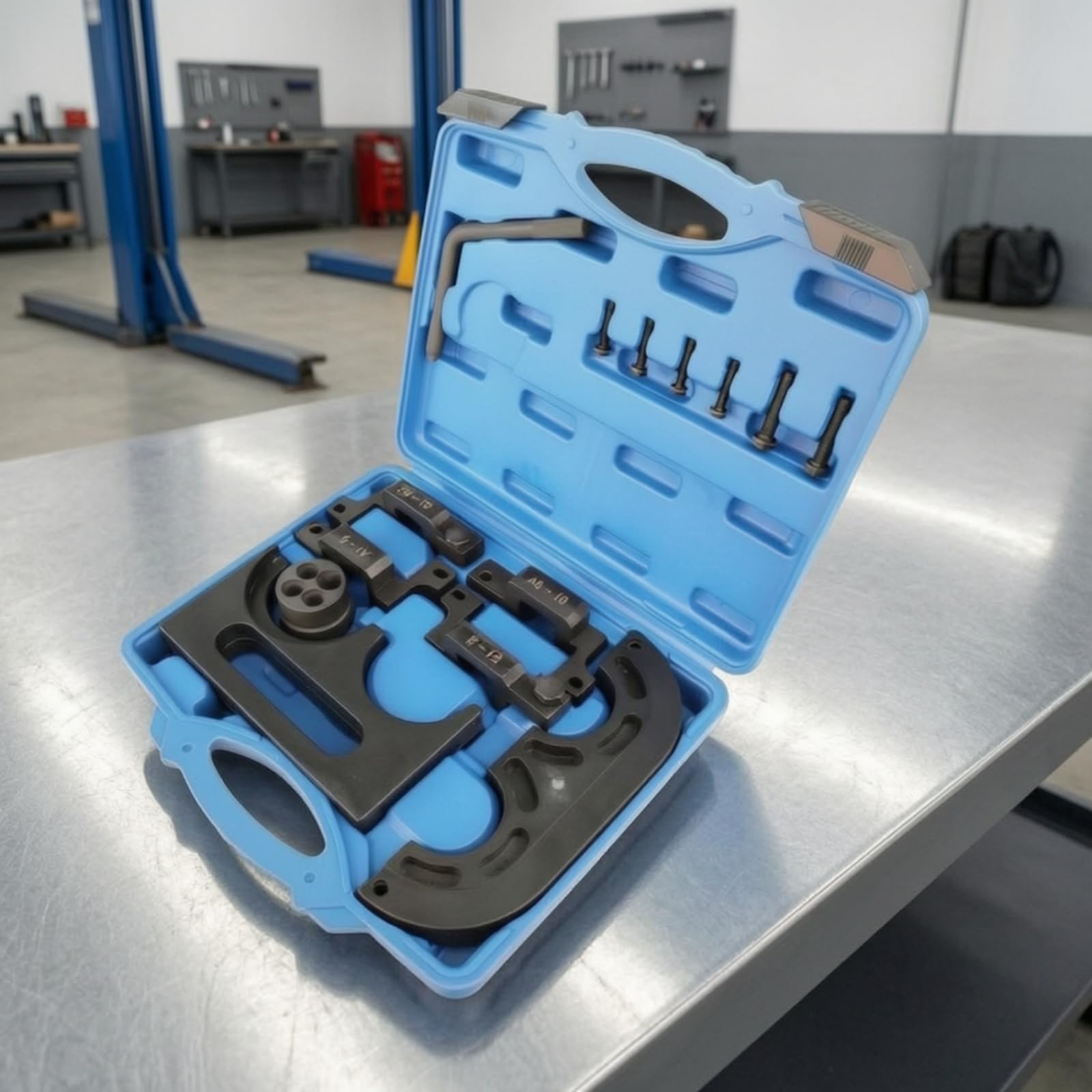 predolo Kit Calage Distribution | Professionnel, Calage pr constructeur automobile allemand moteur haute performance, Précis, Atelier