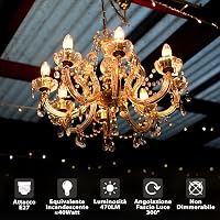 LVWIT LED gyertya izzó E27 4W 40W ekvivalens 470 lm meleg fehér 2700K nem dimmelhető C35 6 db 2