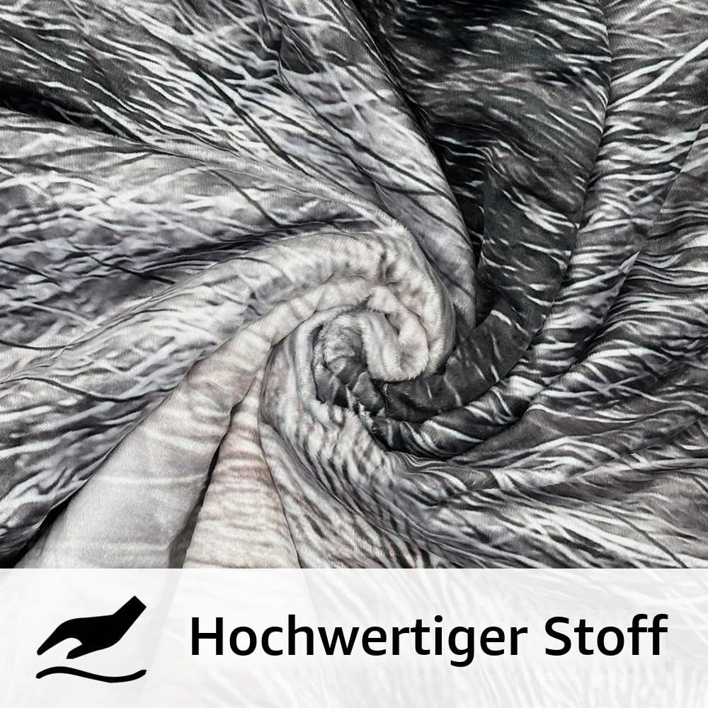Morbuy Kuscheldecke Flauschig Decke, 150x200 cm Katze Flauschige Decke Couchdecke Dicke Sofadecke Wohndecke Blanket Mikrofaser Tagesdecke Birthday Deko Überwurf für Bett Sofa Schlafzimmer Büro