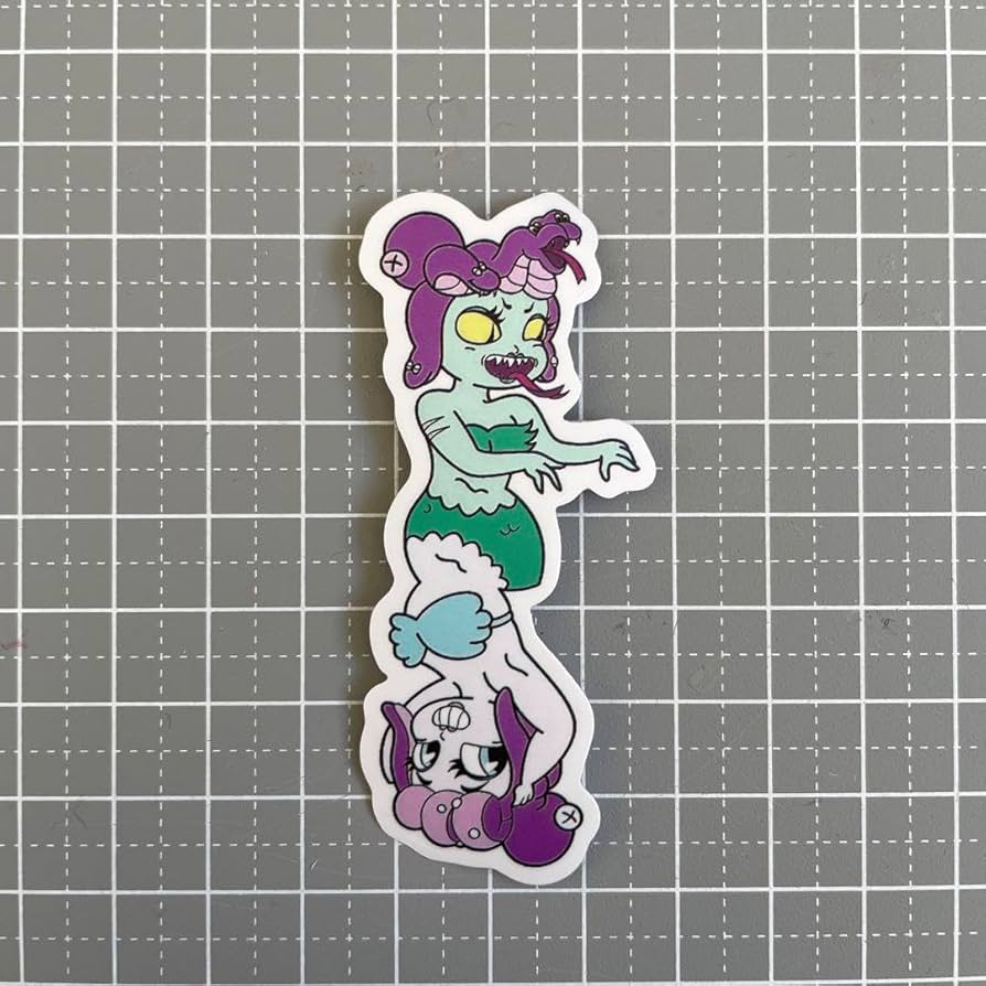 Amazon.co.jp: cp17 カップヘッド ステッカー シール カラマリア