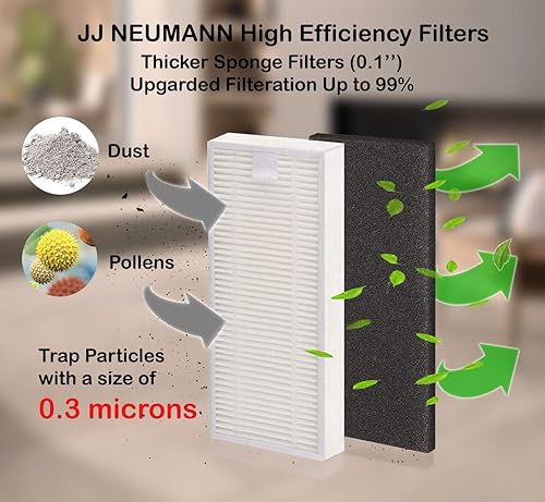 Miniatura 4 de Piezas de repuesto compatibles con XIEBro K10, HR1010 Robot Aspirador Accesorios 12 Pares