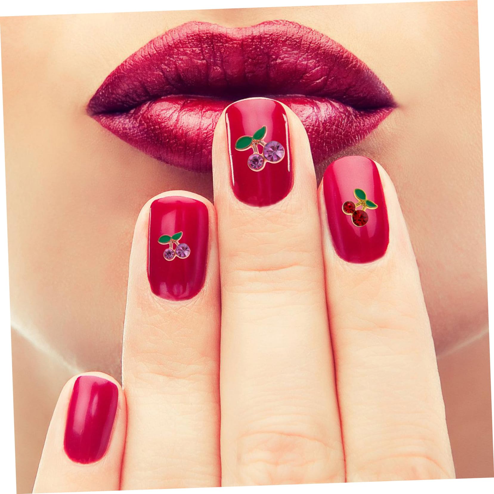 3 Set Ciondoli Per Unghie Con Decorazioni Unghie Per Nail Art Femminilper Feste E Speciali 32 Pezzi*3