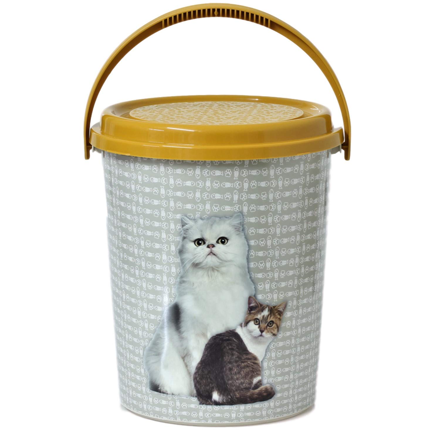 Import Distribution Fornord Cat Food Bucket Airtight 11Ltr Plastic
