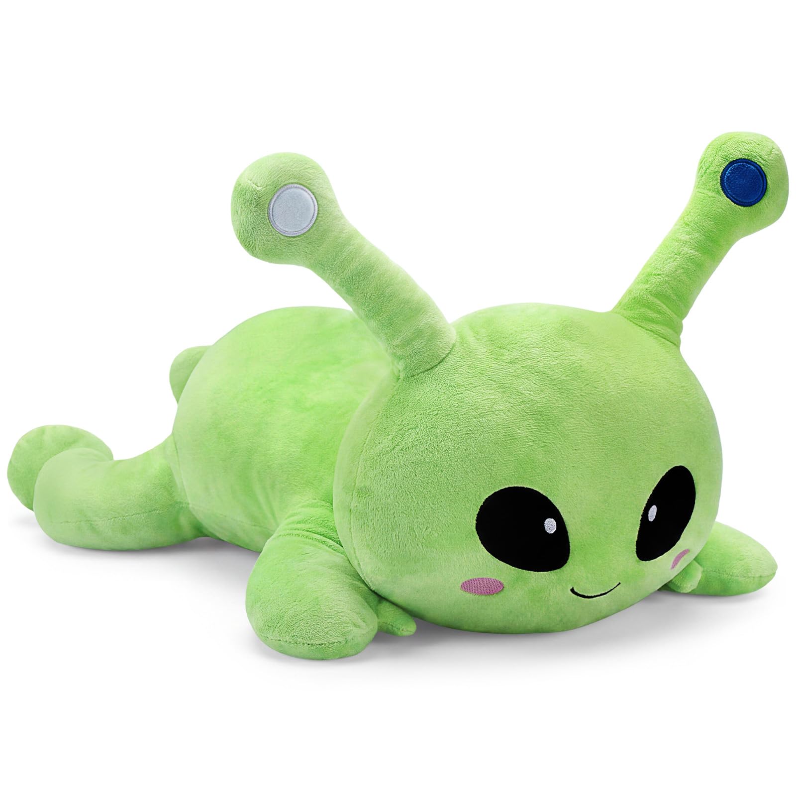 21 Inch Green Alien Plush Toy Weighted Pillow Stuffed Animals