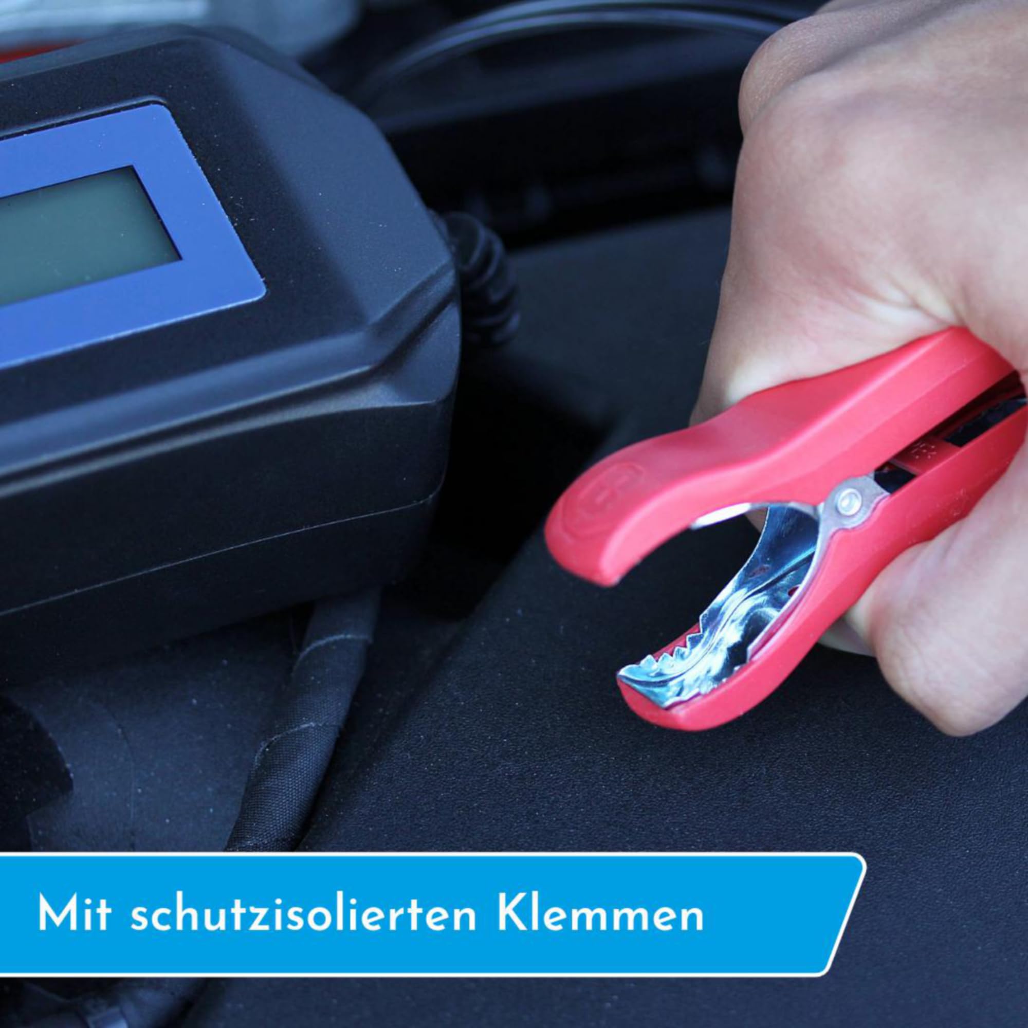 cartrend Ładowarka samochodowa DP 10.1 do funkcji automatycznego startu po awarii zasilania, nie wymaga konserwacji, kwasowo-ołowiowego, żelowego, EFB, AGM, samochodów osobowych, motocykli, łodzi i