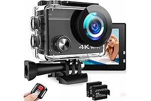 Action CAM 4K: Capture Breathtaking Adventures with Clarity and Versatility