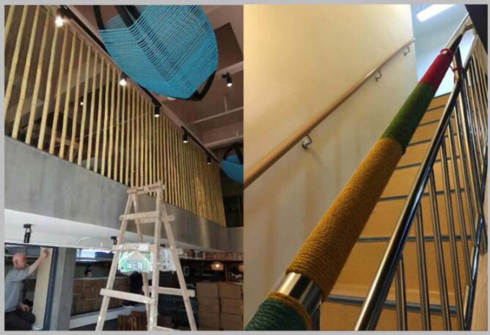 ZEALMAX Blue Jute Twine Rope, Eco-Friendly Strong Natural Jute String Rope Multi-Purpose, 5mm x 20m (0.2 Inch x 65 Feet)