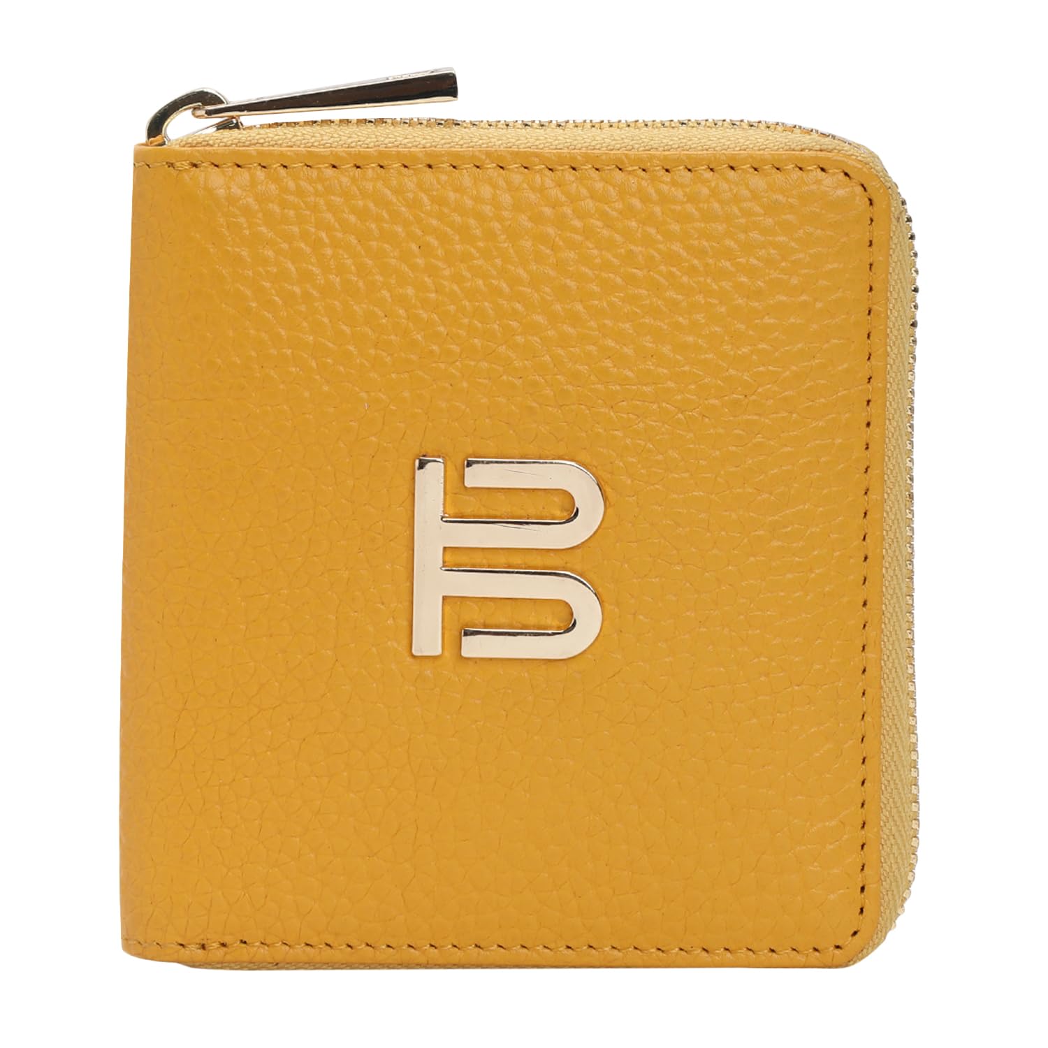Capua Yellow Genuine Leather Womens Wallets-image-45