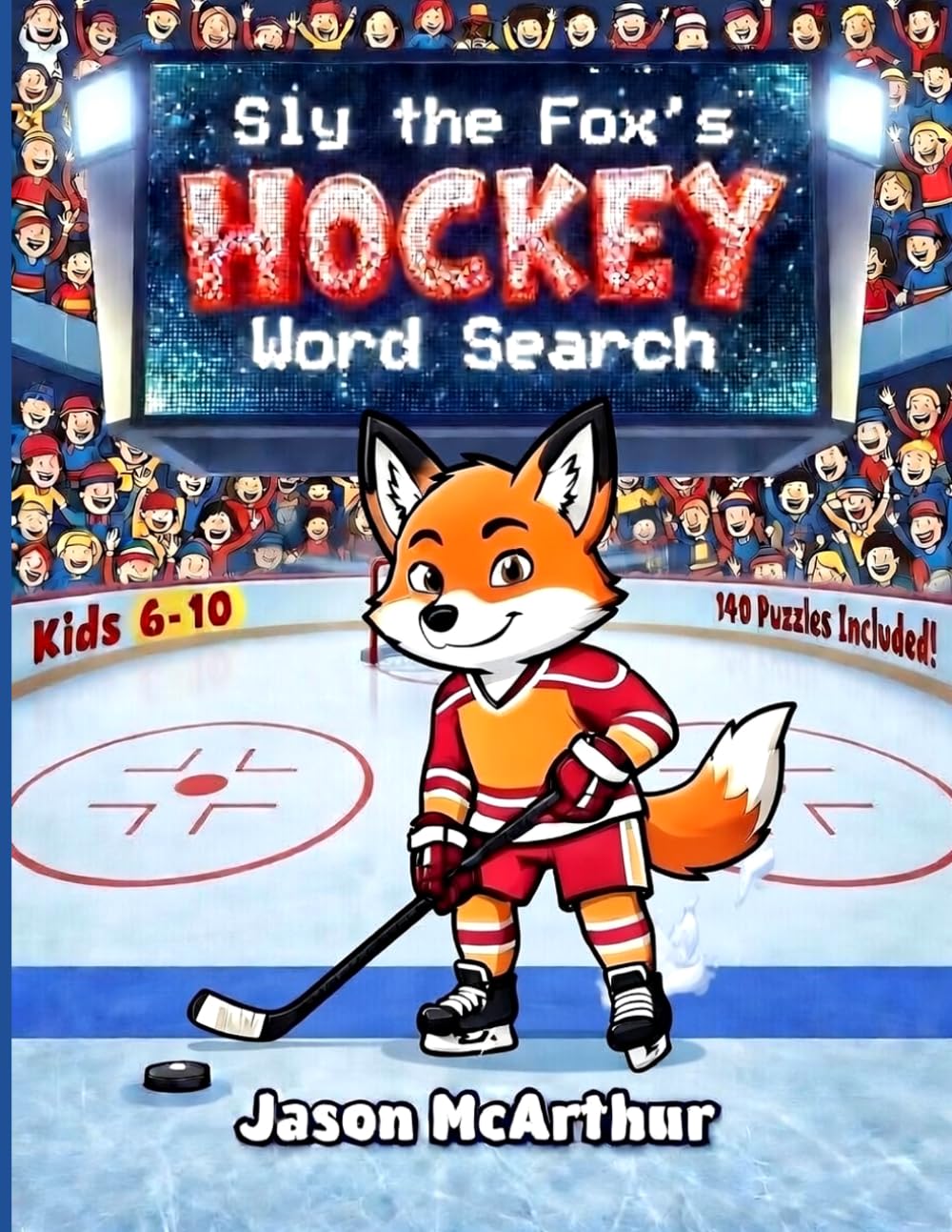 Sly the Fox's Hockey Word Search (Sly the Fox's Puzzle Books)