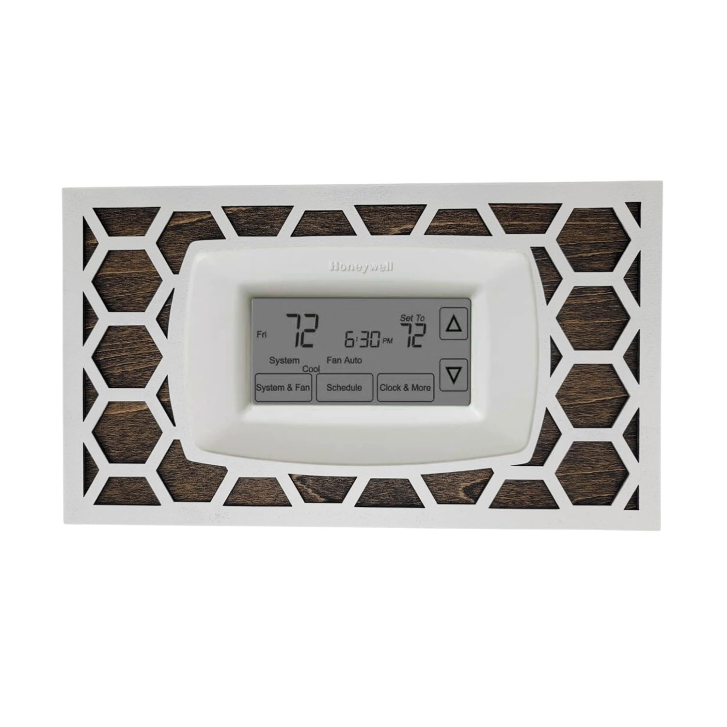 Honeywell Home RTH7600D Thermostat Wall Plate Cover, Pattern, Multiple