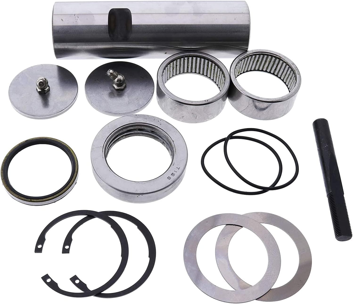 ZTUOAUMA King Pin Kit D103626 for Case 570LXT 570MXT 580K 580L 580M 580SK 580SL 580SM 590 590L 590SL 590SM New Holland LV80 U80