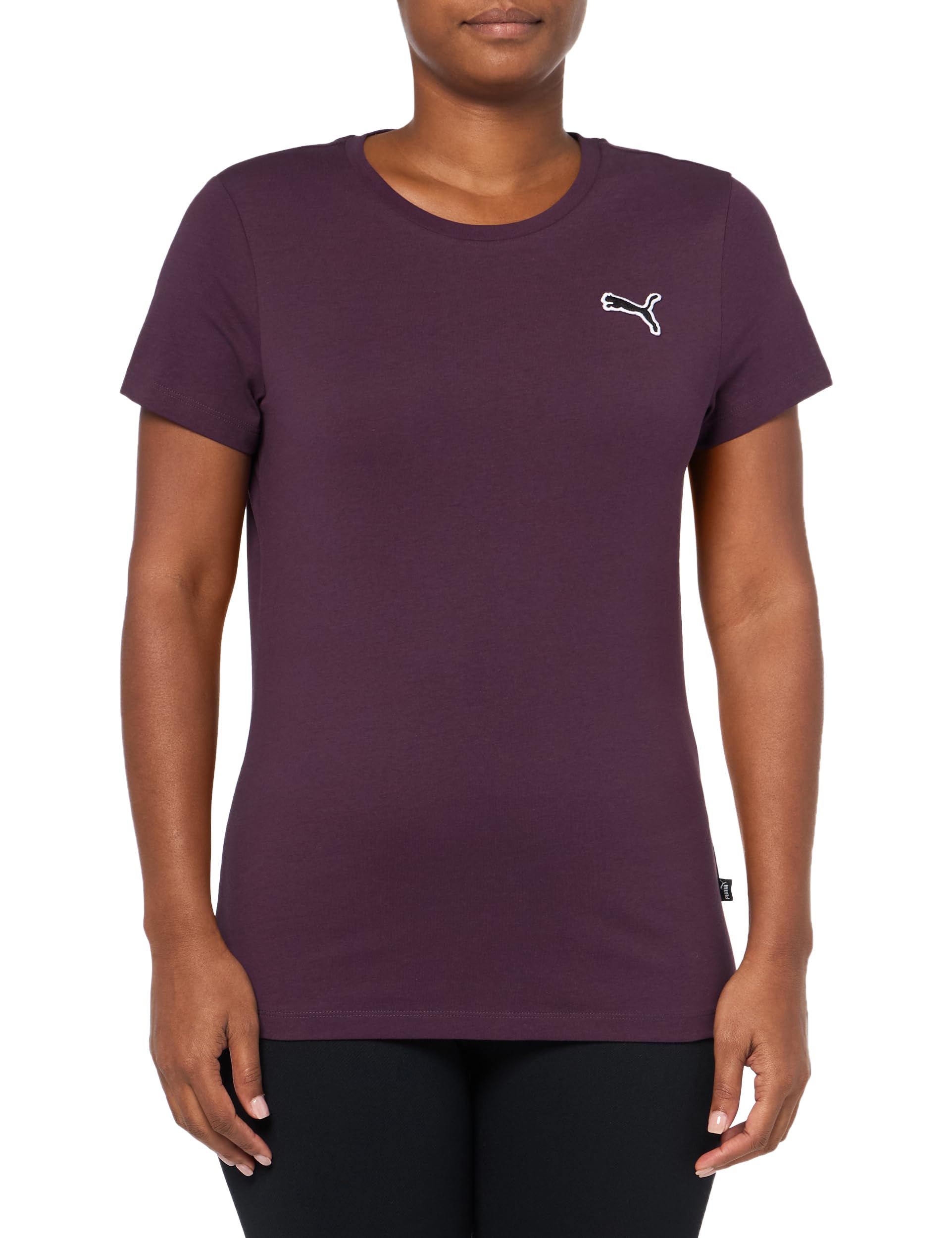 Puma Women's Midnight Plum Better Essentials T-Shirt, Xs