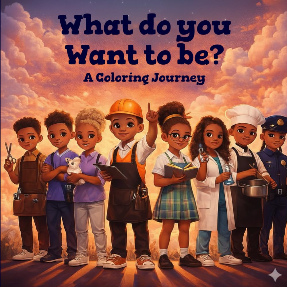 What Do You Want To Be?: A Coloring Journey