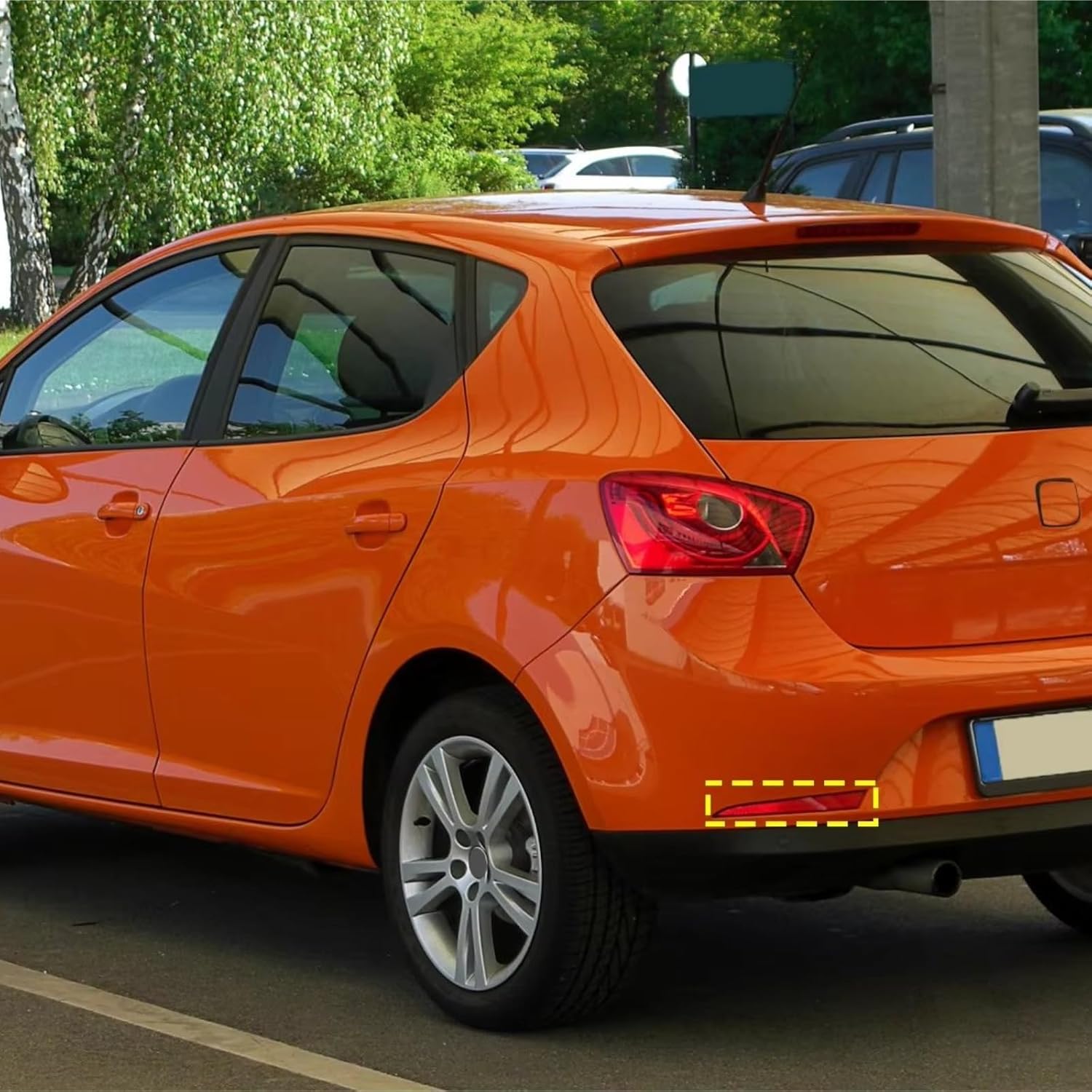 車両の後部反射板 Compatible With SEAT For Ibiza MK V 6J 5 DOOR 2008 2009 2