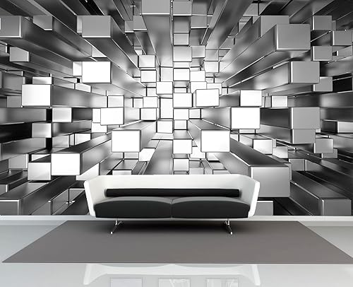 Miniatura 2 de FLFK Murales de pared extruidos abstractos en 3D, papel tapiz autoadhesivo para despegar y pegar, póster grande para sala de estar, dormitorio,