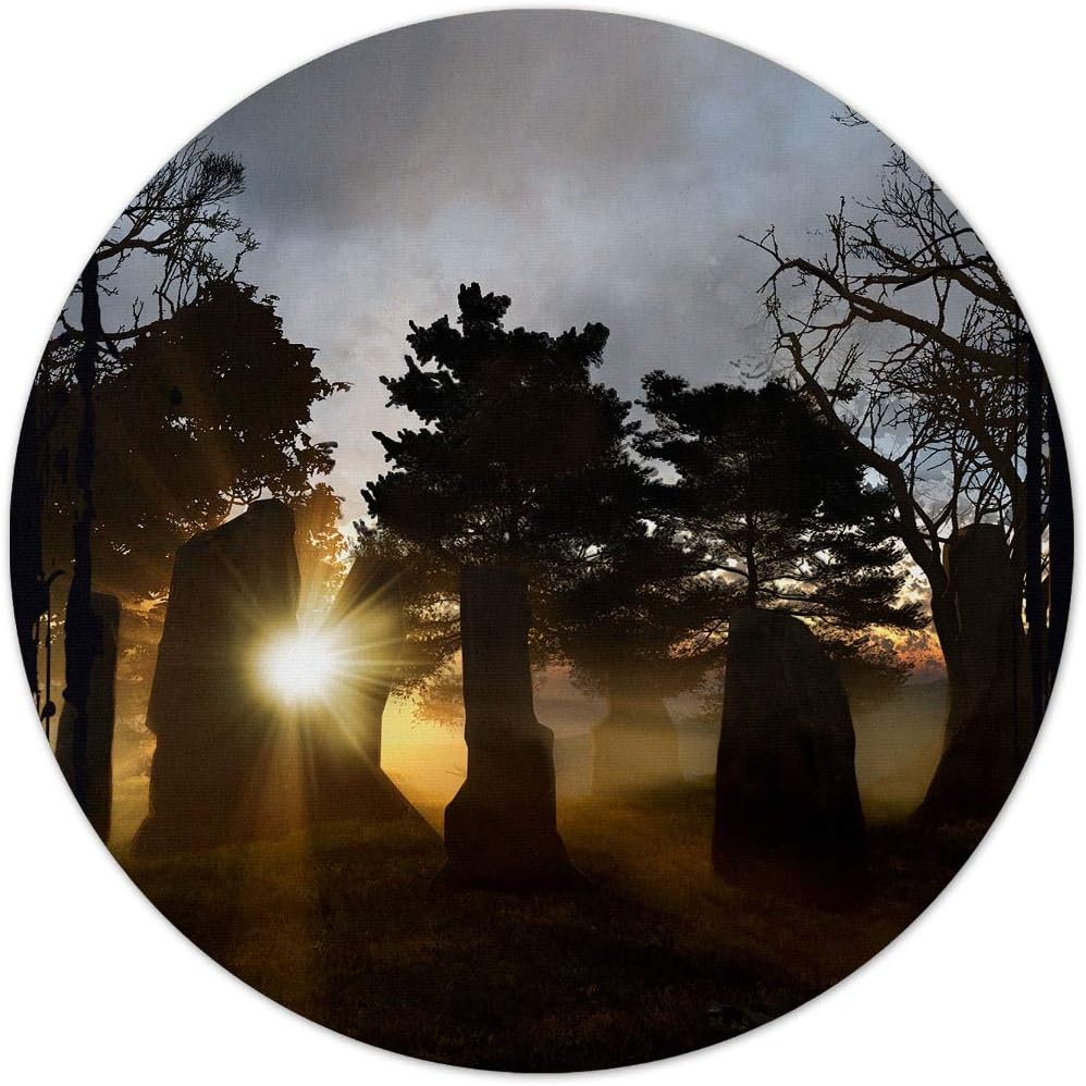 Outlander Craigh Na Dun 7.5 Round 1/4 Thick Mousepad