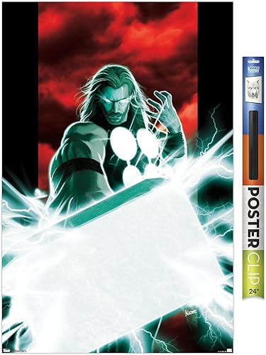 Miniatura 20 de Trends International Marvel Comics - Thor - Mjolnir Wall Poster, 14.725" x 22.375", Premium Unframed Version