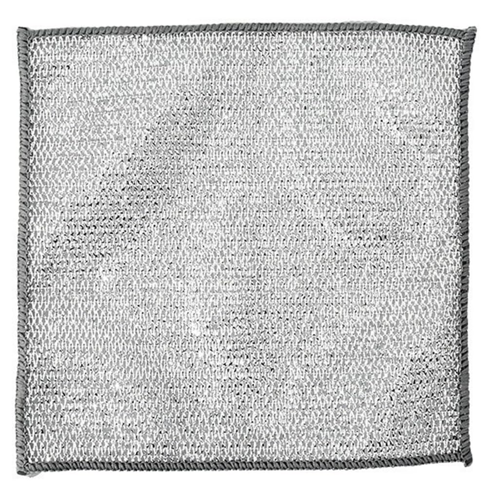 Silver Wire Dishcloth Cleaning Double-Sided mesh Cloth Quick Drying and Easy Cleaning Brush Household descaling Steel Wire