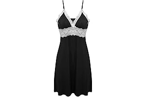Womens Chemise Nightgown Full Slip Lace Lounge Dress: The Epitome of Feminine Allure