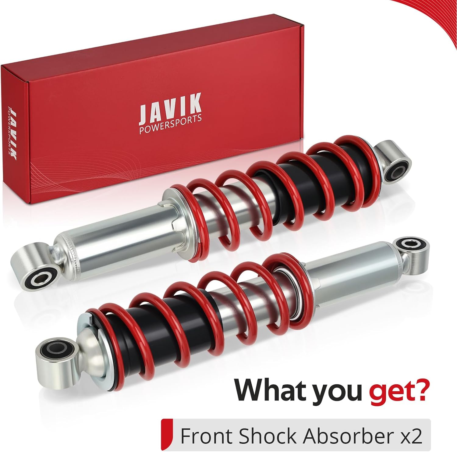 JAVIK Front Shock Absorber Shock Strut For Honda Sportrax TRX250EX TRX250X 2001-2024 O.E.M# 51400-HN6-A00 51400-HN6-990 51400-HN6-A91 51400-HN6-F41