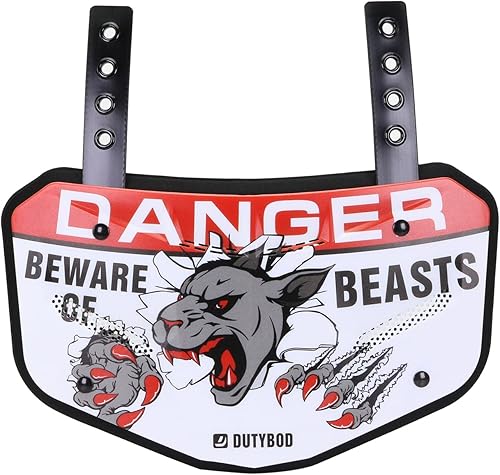 Miniatura 9 de Football Back Plate-Rear Protector Lower Back Pads for Football Players Football Back Plates with Vents Back Flaps Low Back Pad Protection for Youth