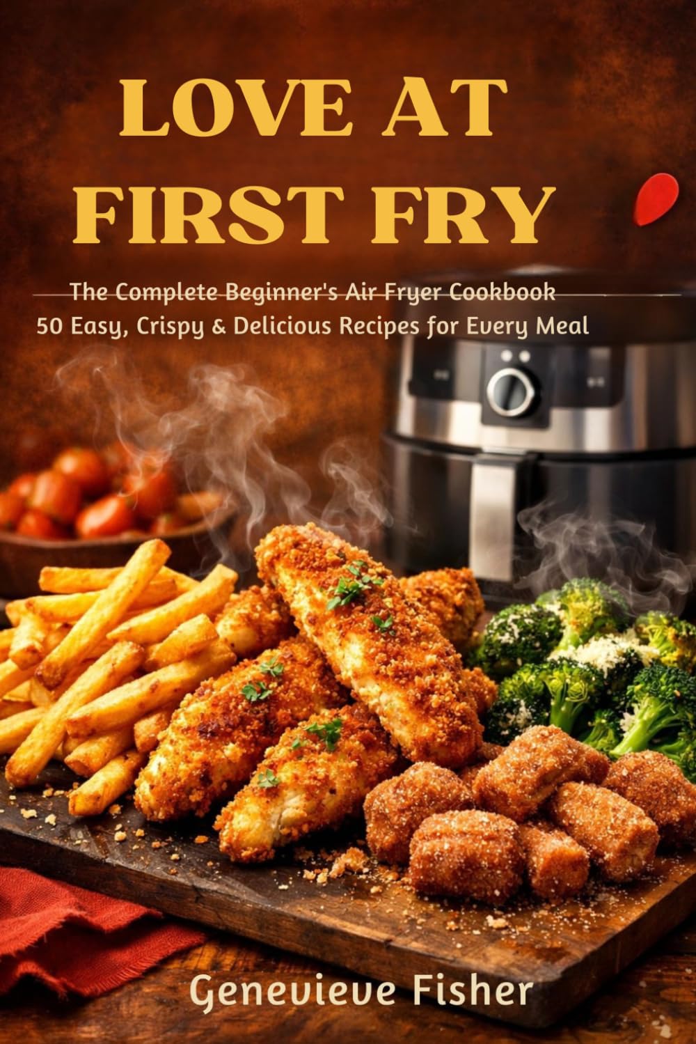 Love At First Fry: The Complete Beginner's Air Fryer Cookbook: 50 Easy, Crispy & Delicious Recipes for Every Meal