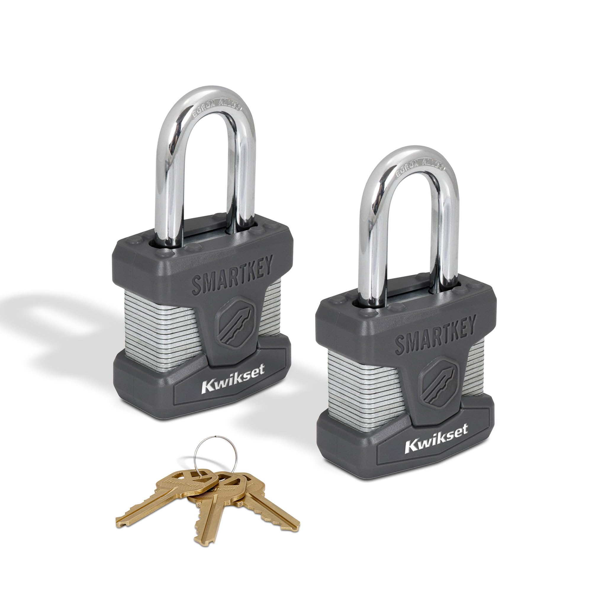 Kwikset SmartKey Padlock 2-Pack