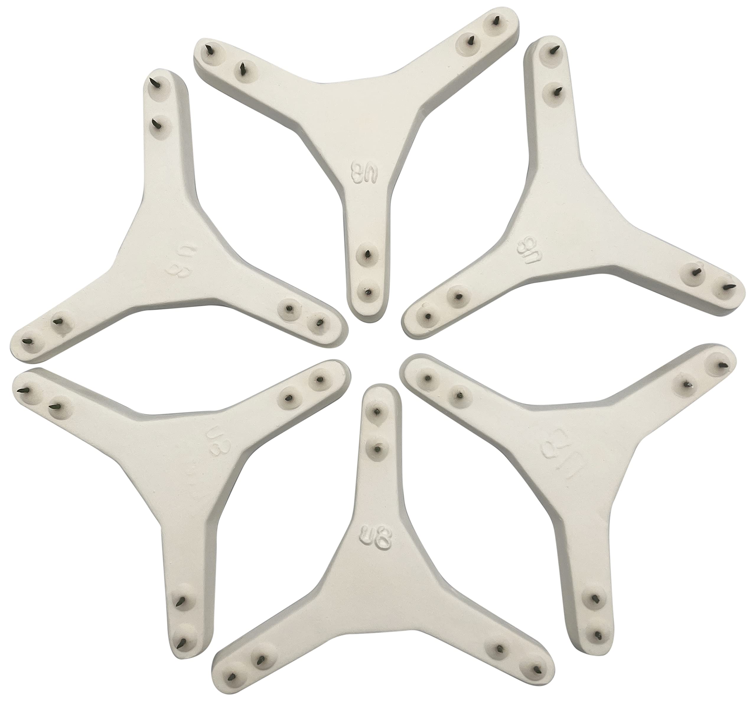 Ceramic 6-Point Star Stilt - Measures 4-1/2
