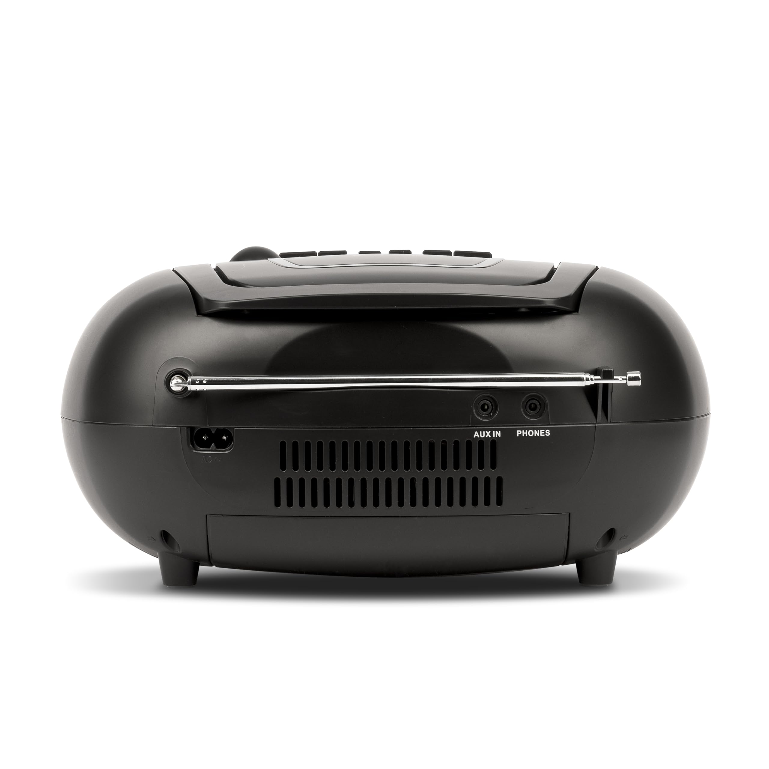 Trevi CMP 576 Stereo Portatile DAB FM, Boombox con Lettore CD e Musicassette, Ingressi USB, AUX-IN e Presa Cuffia
