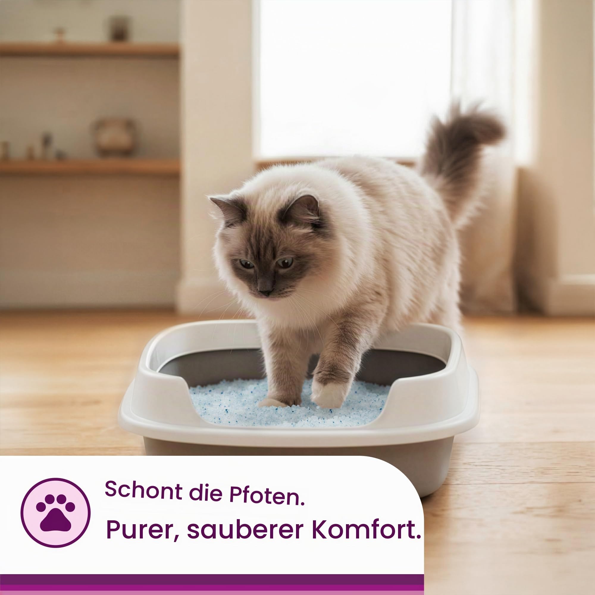 Litter Pearls Katzenstreu Perlen Micro Kristalle, 4,76 kg