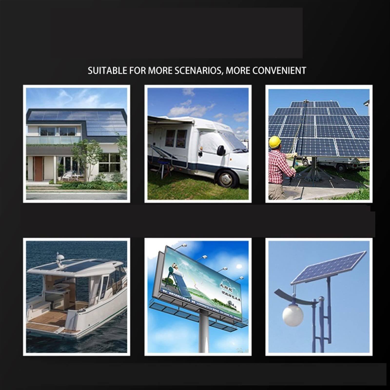 Controller Ibrido Eolico-Solare Regolatore Solare 10A20A30A60A Lampione di Carica Identificazione Intelligente A Tensione Larga(20A)