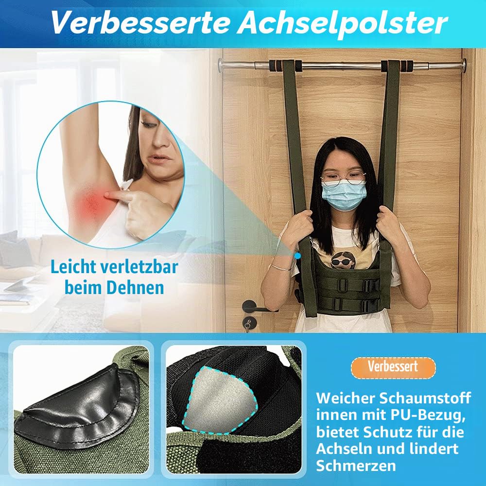 Lendenwirbel-Dekompressionsgürtel, Bandscheibenvorfall, Rückenschmerzen, Ischias, Skoliose, Wirbelsäulen-Dekompression, Maschinengeschirr, aufrechter Trainer (mittel)