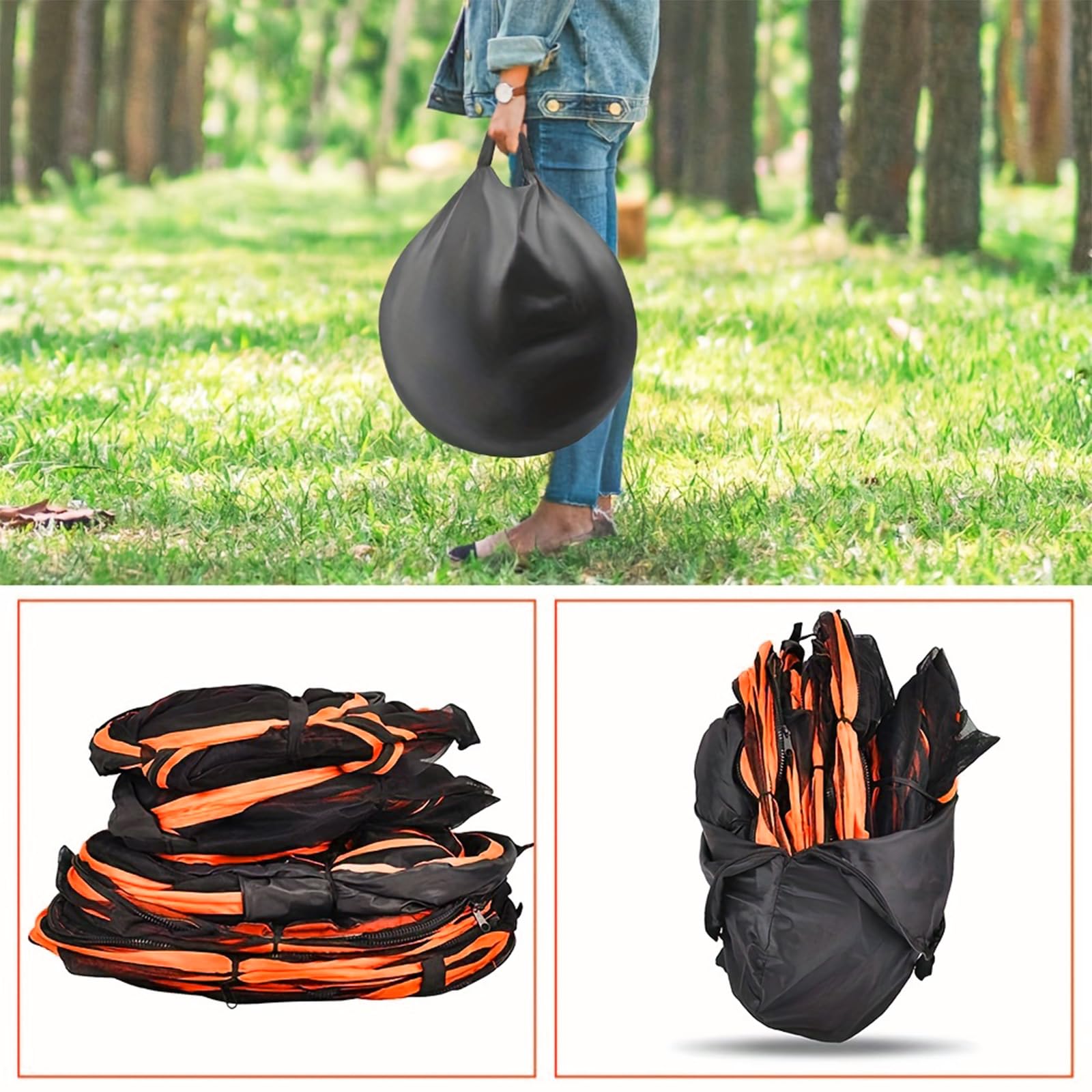 1Expandable Cat Tunnels for Indoor Cats, Cat Tunnel Toy - Create a Spacious Playground with Large and Versatile Cat Tubes and Cat Tunnels - The Perfect Haven for Your Curious Kitty